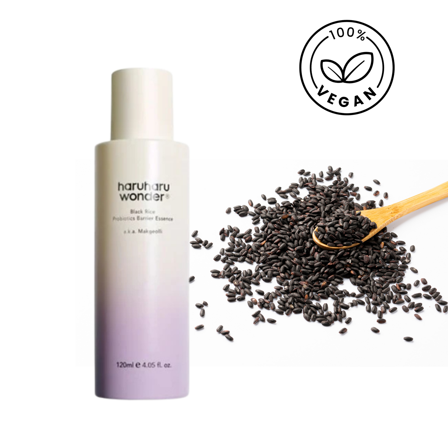 HaruHaru WONDER Black Rice Probiotics Barrier Essence