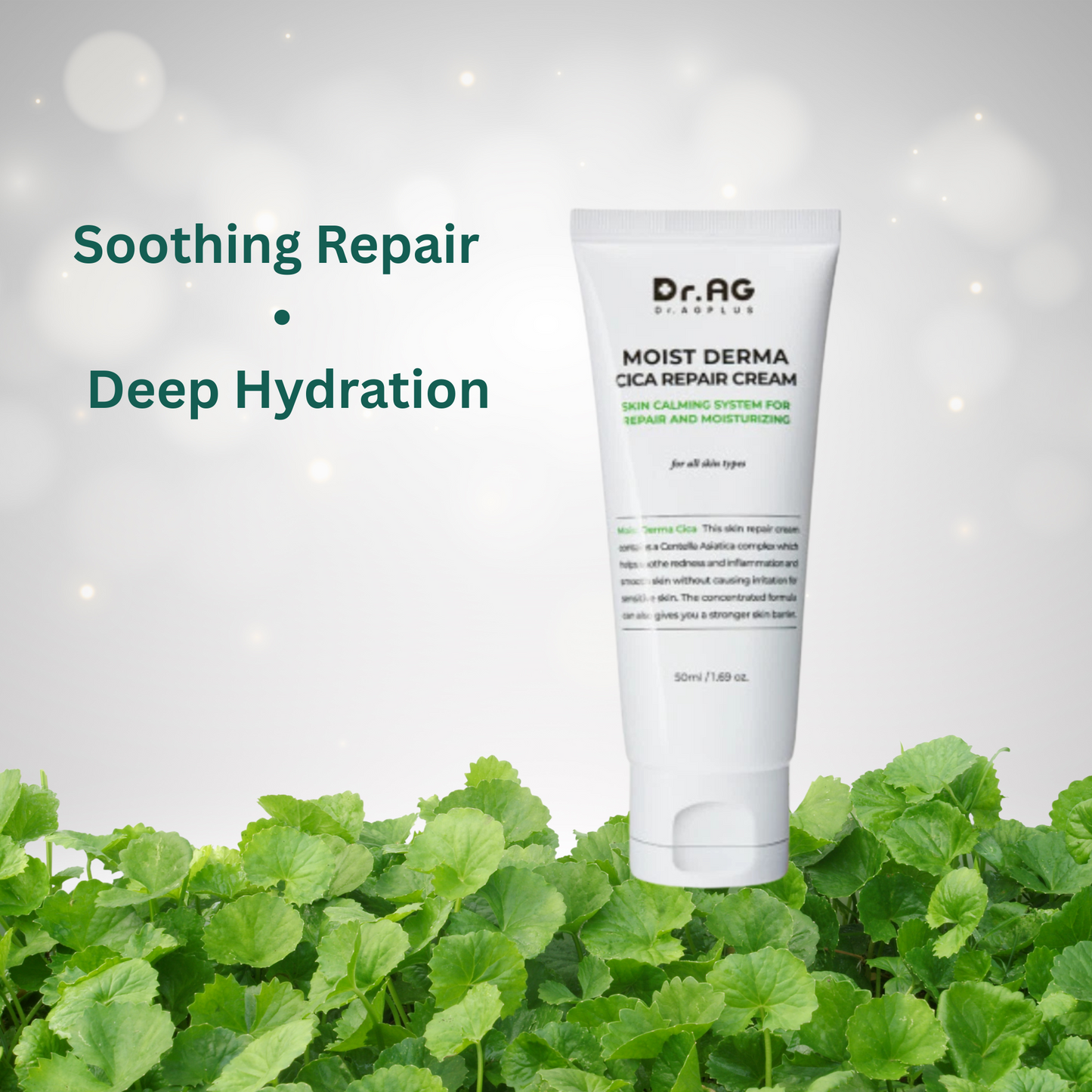 Dr. AG MOIST DERMA CICA REPAIR CREAM 50ml x 2