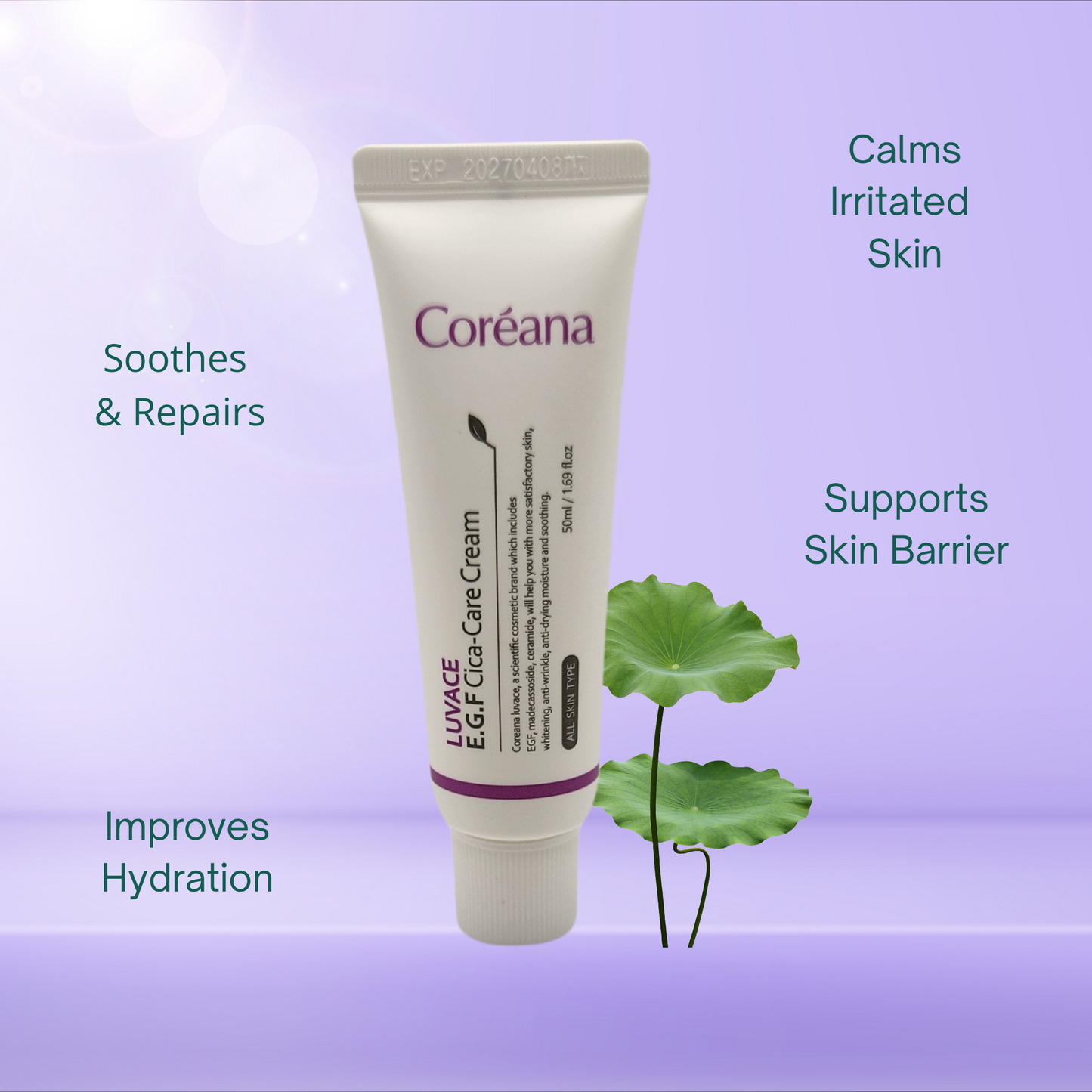Coreana LUVACE E.G.F Cica-Care Cream