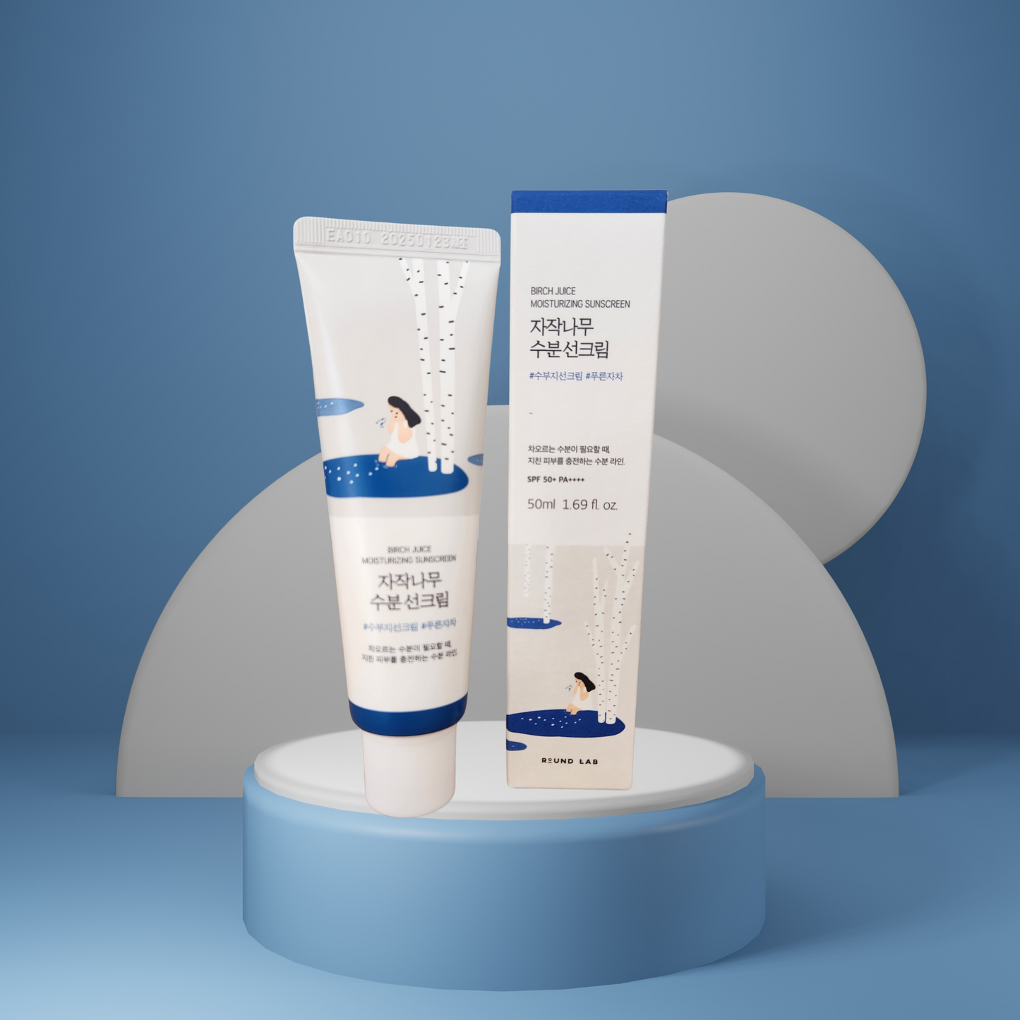 Round Lab Birch Juice Moisturizing Sun Cream SPF 50+ / PA++++