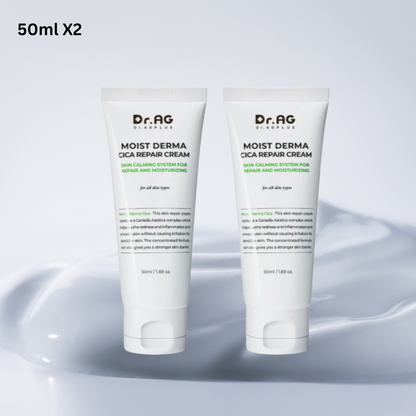 Dr. AG MOIST DERMA CICA REPAIR CREAM 50ml x 2