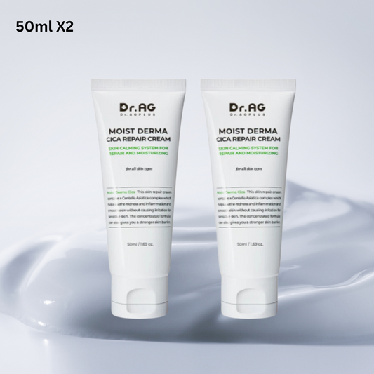 Dr. AG MOIST DERMA CICA REPAIR CREAM 50ml x 2