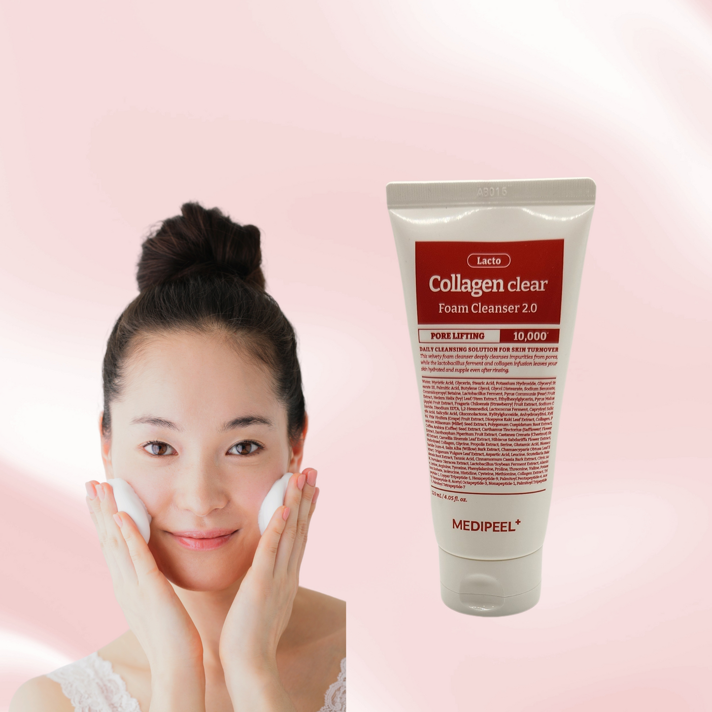 MEDIPEEL Red Lacto Collagen clear foam cleanser 2.0