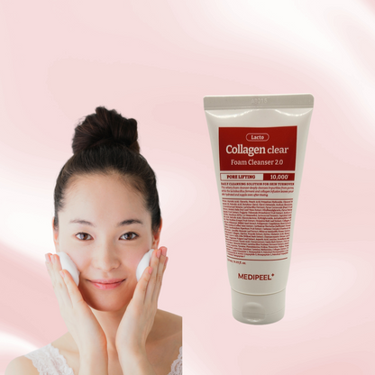 MEDIPEEL Red Lacto Collagen clear foam cleanser 2.0